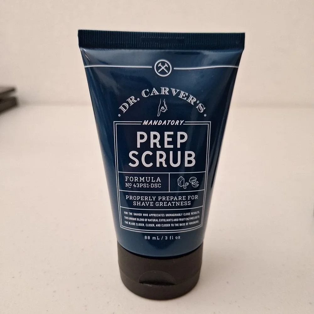NEW SEALED Dr Carvers Shave Set Pre Scrub Shave Butter Post Shave Dew & 8 RAZORS